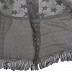Sparkling and shiny diamonds hijab with moti on every star all over hijab - Grey Sparkling and shiny diamonds hijab with moti on every star all over hijab - Grey